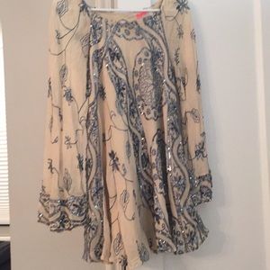 Free people sequin mini dress great condition!
